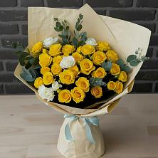 Букет цветов из:  Розы в Каргополе