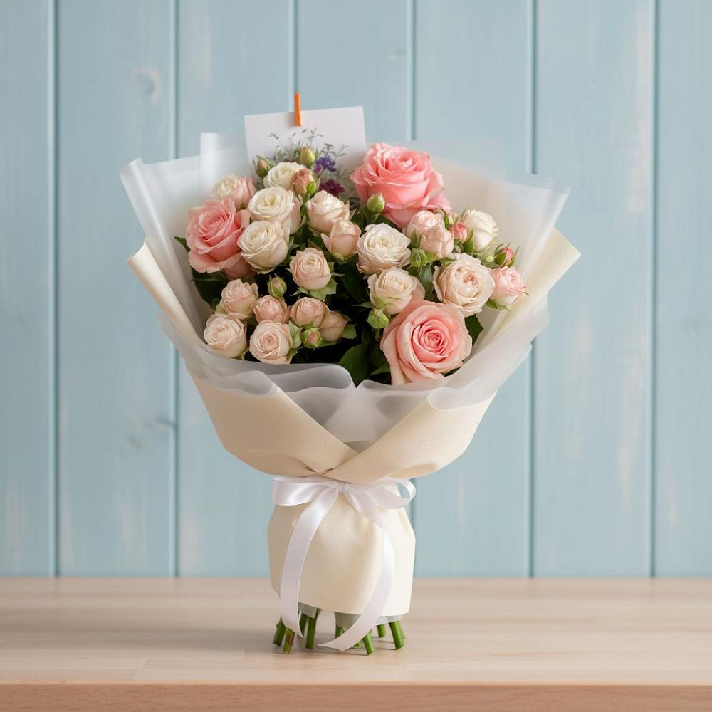 Букет цветов из: Розы в Каргополе