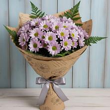 Букет цветов из:  Хризантемы в Каргополе