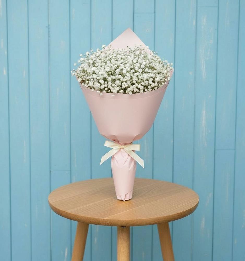 Букет цветов из: Гипсофила в Каргополе