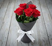 Букет 5 Красных роз Эдлесс Лав #REPLACE_PRED# Каргополе