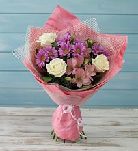 Букет цветов из:  Герберы #REPLACE_PRED# Каргополе