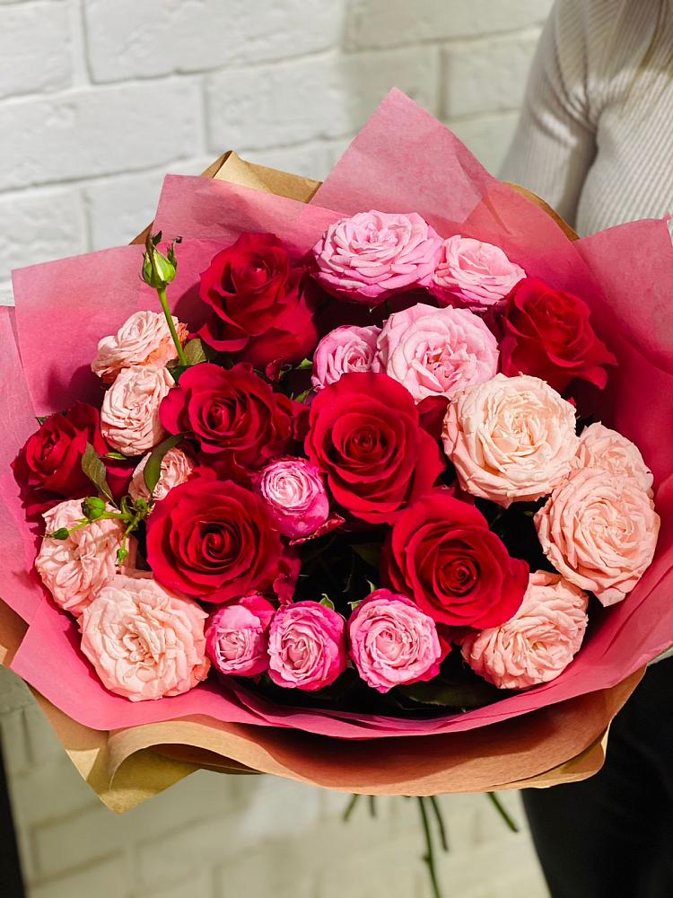 Букет цветов из: Розы в Каргополе