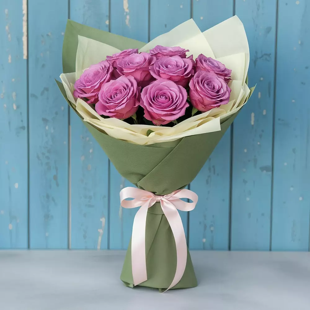 Букет Розы Фёрст Леди в Каргополе