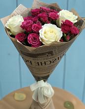 Букет цветов из:  Розы в Каргополе