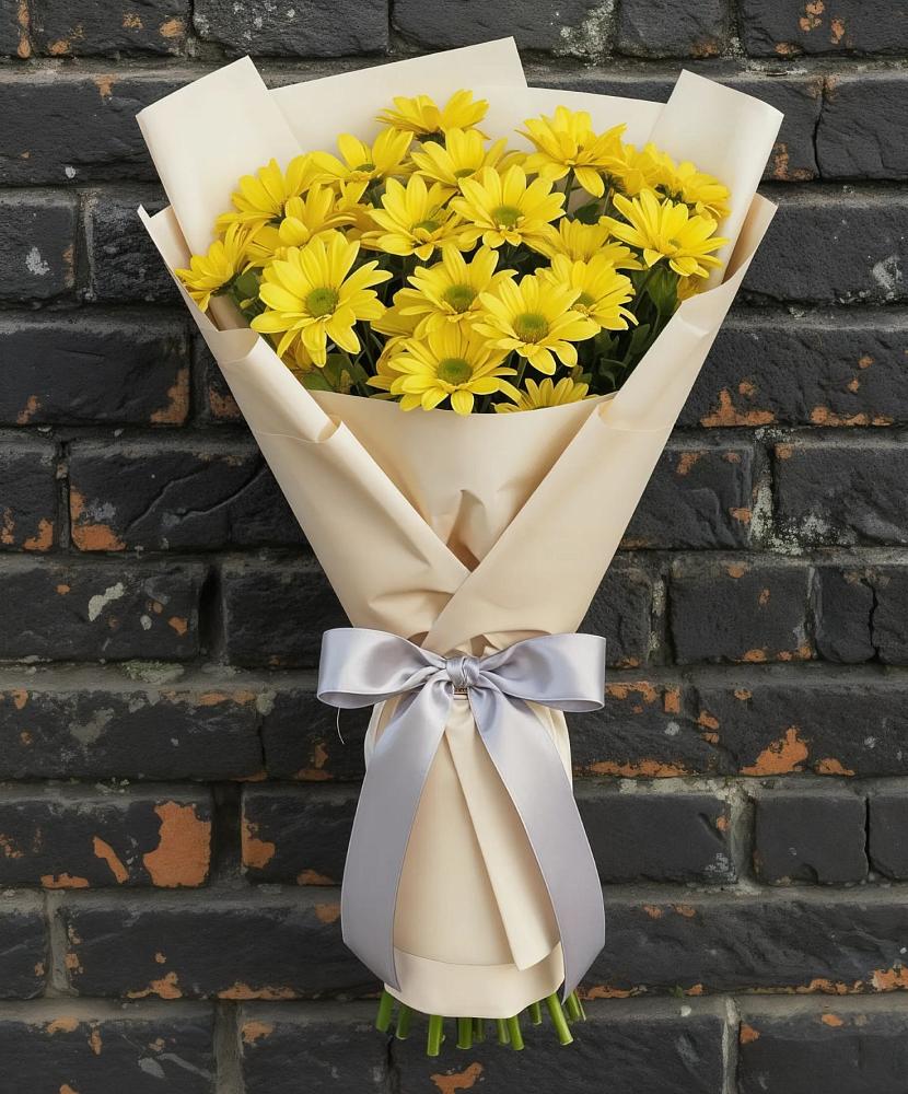 Букет цветов из: Хризантемы в Каргополе