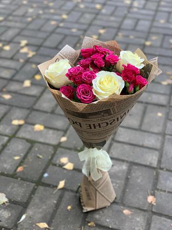 Букет цветов из: Розы в Каргополе