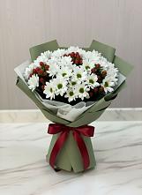 Букет цветов из:  Хризантемы в Каргополе
