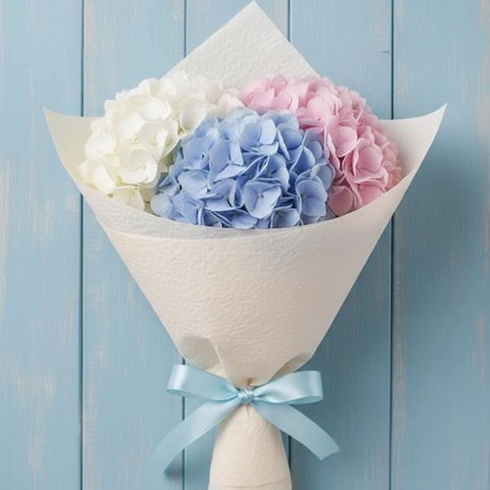 Букет цветов из: Гортензия в Каргополе